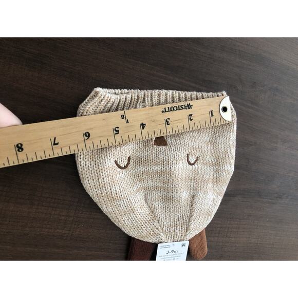 Carter’s Baby Turkey Beanie Hat 3–9 Months • Knit Unisex Fall Thanksgiving NWT - Picture 3 of 4